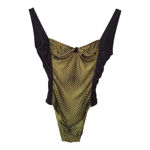 Polka dot swimsuit