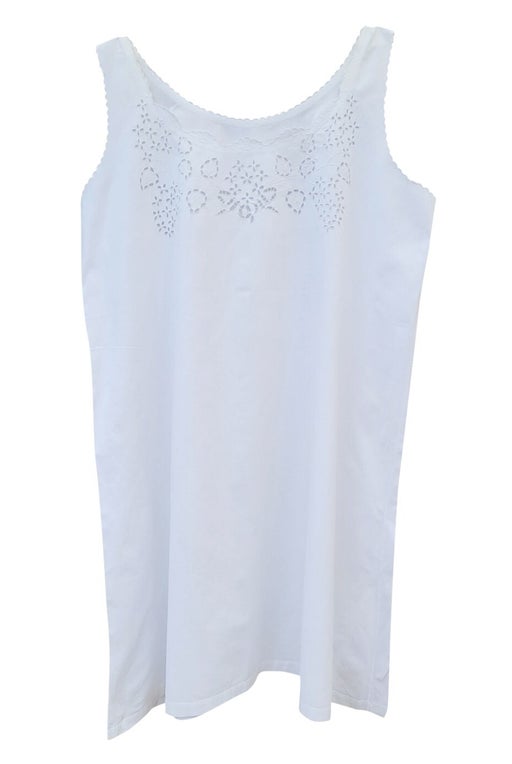 Embroidered cotton dress