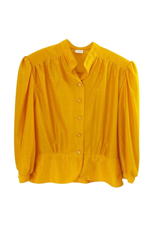 Mustard blouse