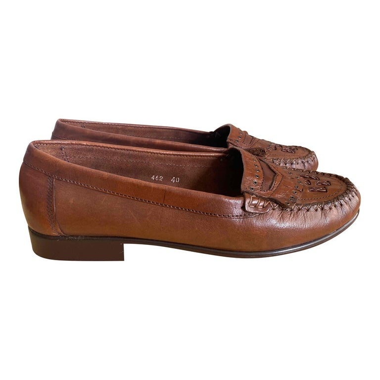 Mocassins en cuir