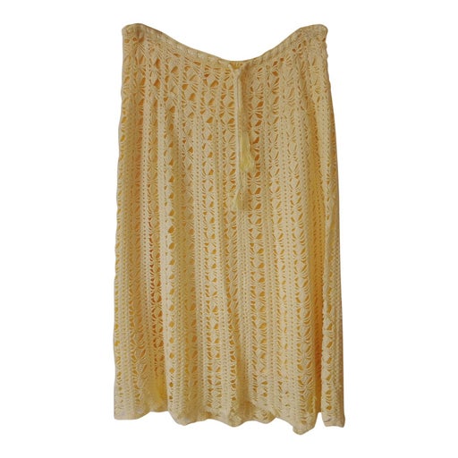 Crochet maxi skirt