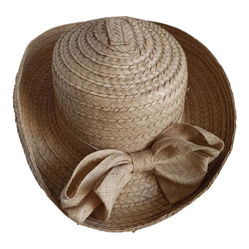 70's straw hat