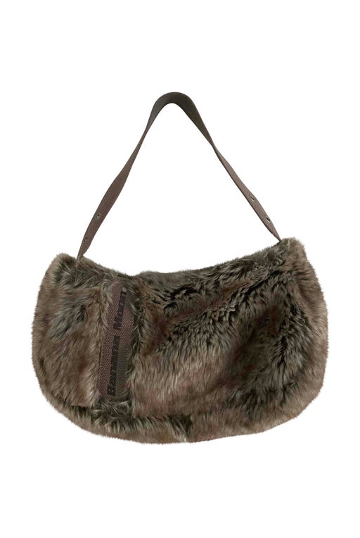 Faux fur bag