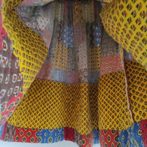 Provencal patchwork skirt