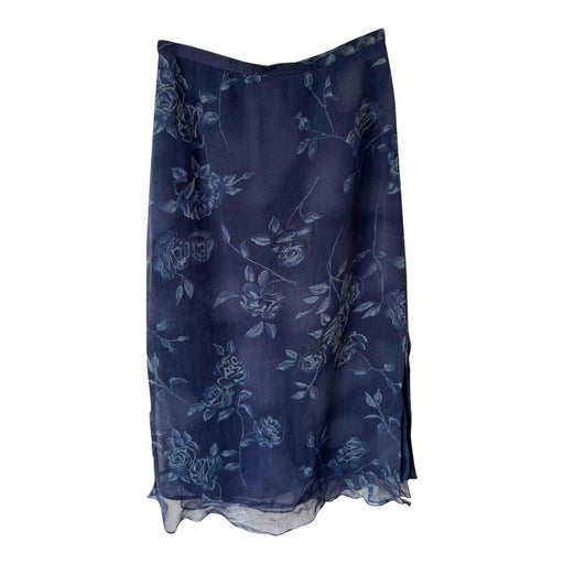 Long floral skirt