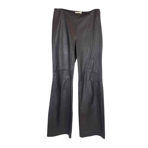 Pantalon en cuir Mugler