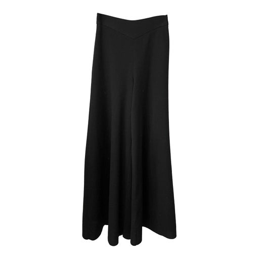 Black flare pants