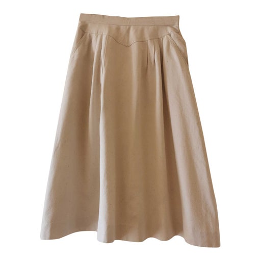 silk skirt