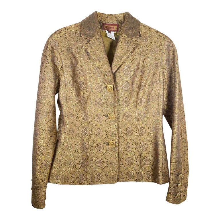 Blazer dor pour femme Imparfaite
