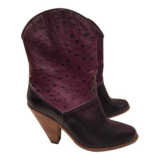 Bottes en cuir