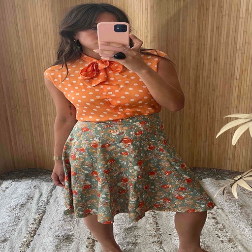 Top à pois