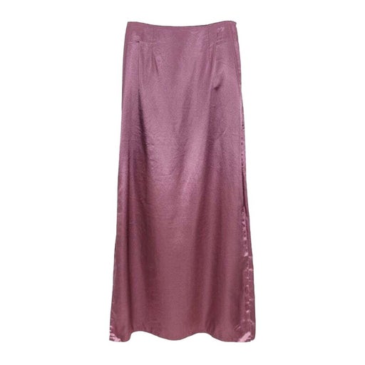 Satin skirt