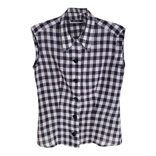 Top en lin Max Mara