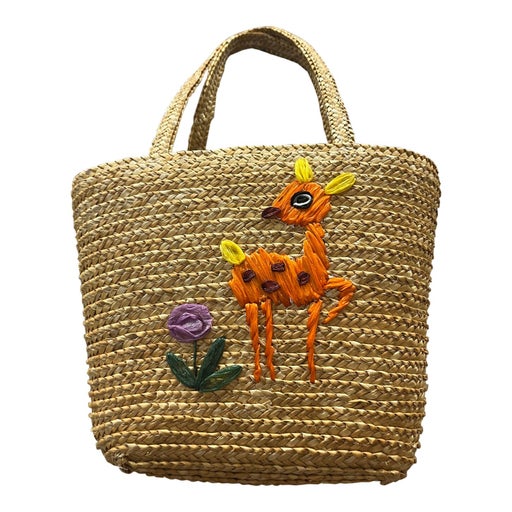 Mini panier brodé
