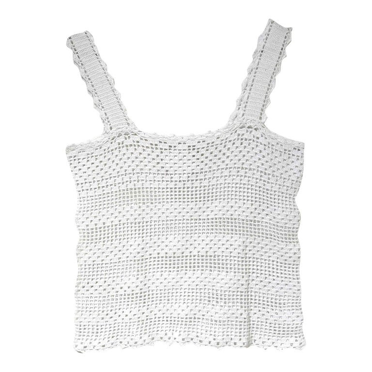 Top en crochet