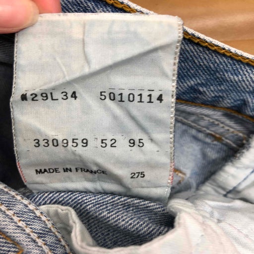 Jean Levi’s 501 W29L34