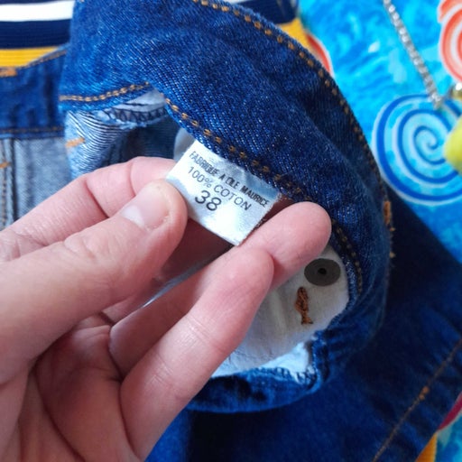 Mini-short en jean 