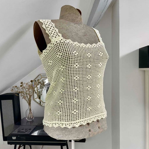 Top en crochet