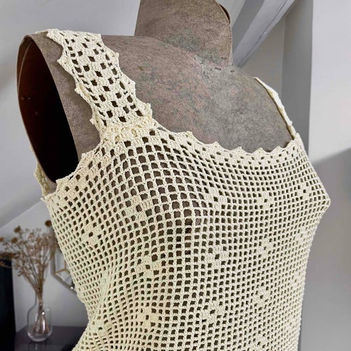 Top en crochet