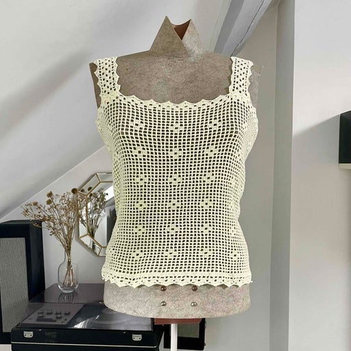 Top en crochet