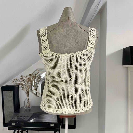 Top en crochet