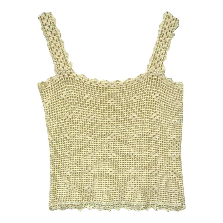 Top en crochet