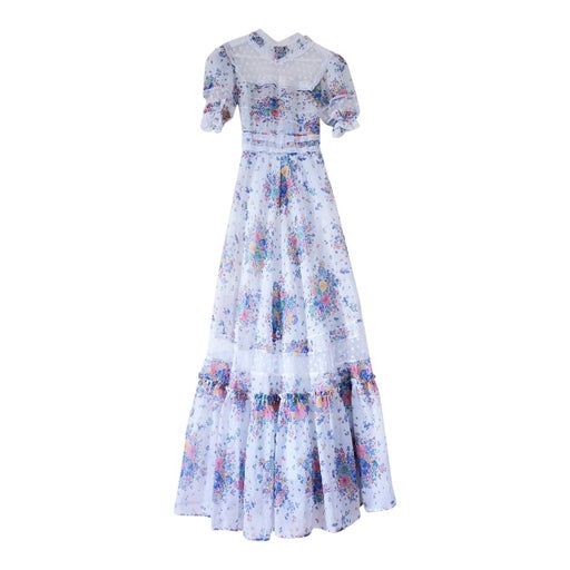Long floral dress