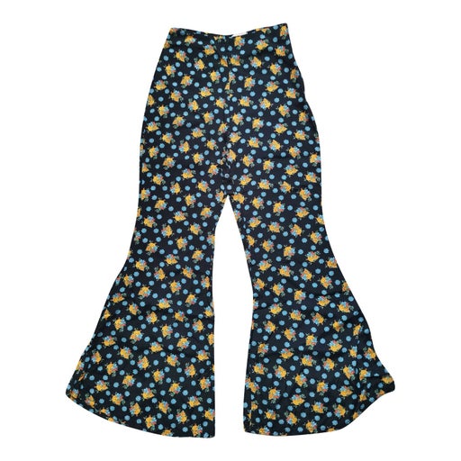Floral flare pants