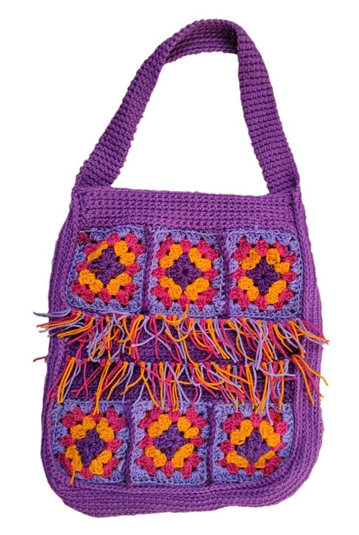 Large crochet bag