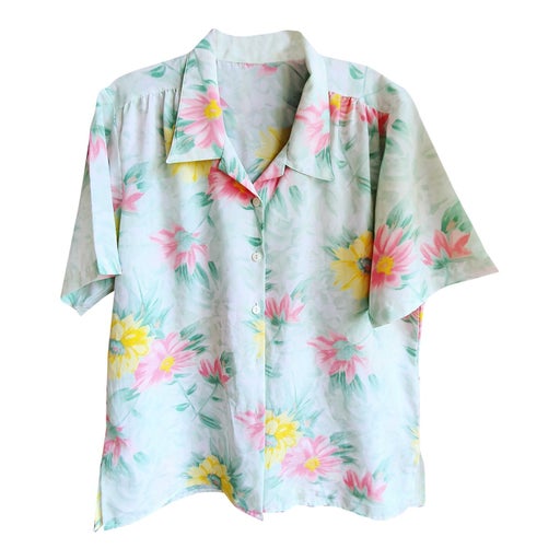 Chemise à fleurs