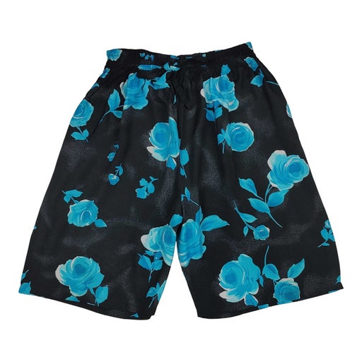 Short fluide à fleurs