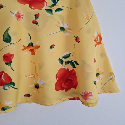 Jupe à fleurs 