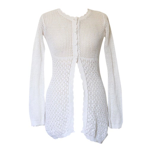 Cardigan en crochet