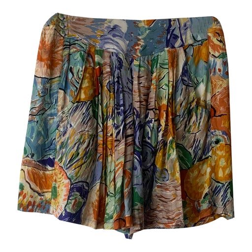 Short à fleurs