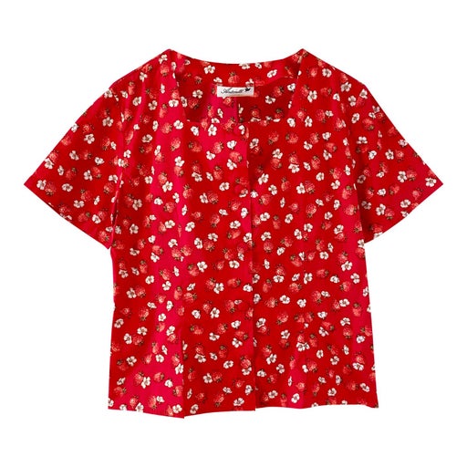 Blouse à fleurs