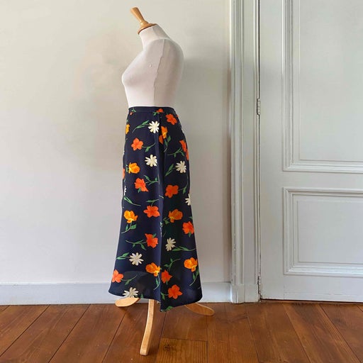 Jupe à fleurs