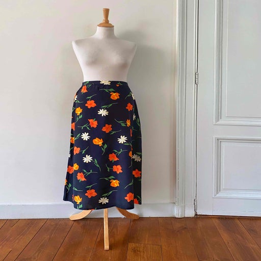 Jupe à fleurs