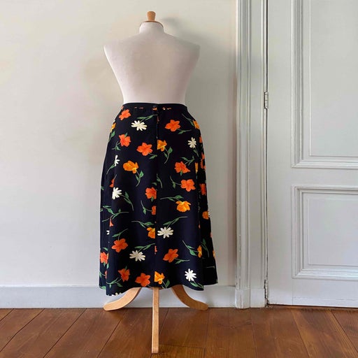 Jupe à fleurs