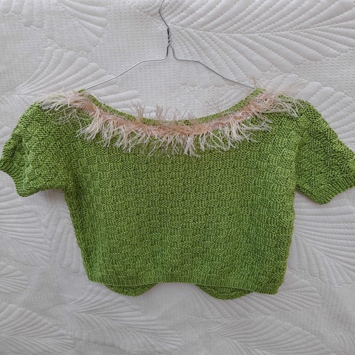 Crop top en maille
