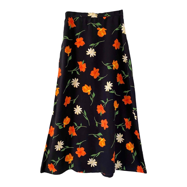 Jupe à fleurs