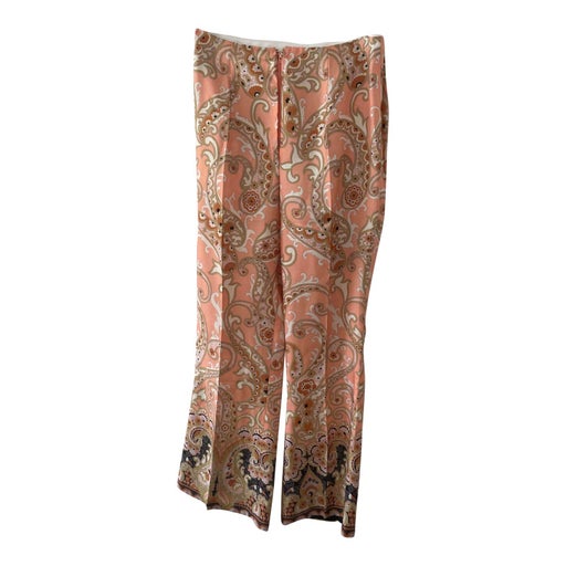 Printed flare pants