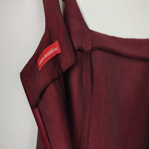 Robe longue en lin