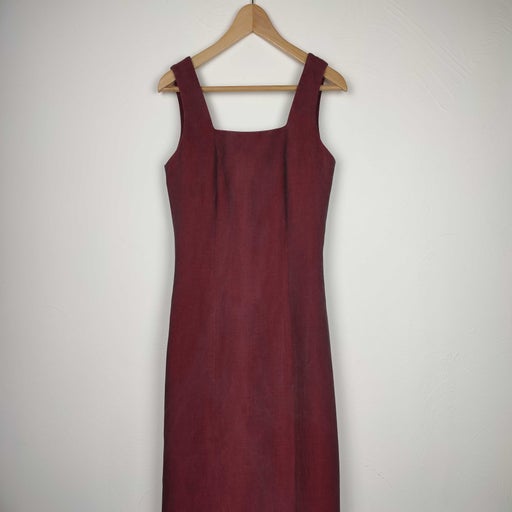 Robe longue en lin