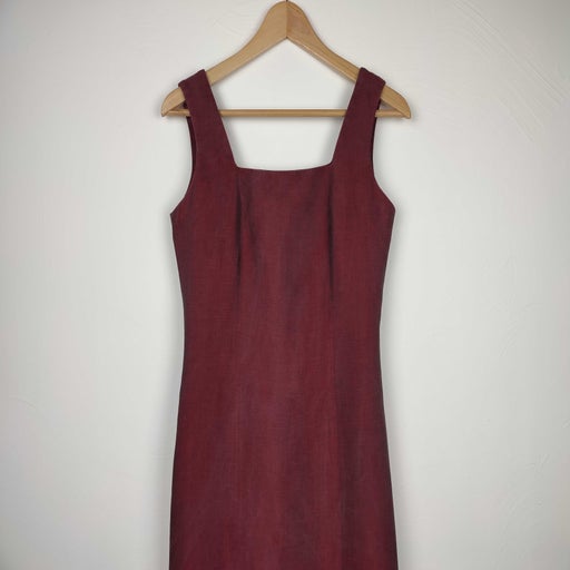 Robe longue en lin