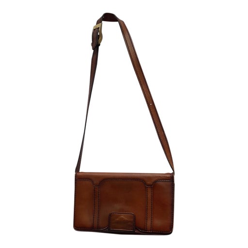 Leather shoulder bag