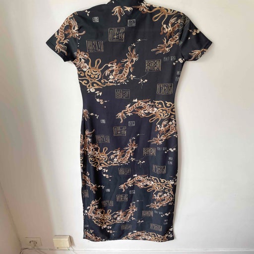 Robe longue asiatique