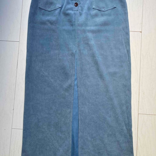 Blue skirt set