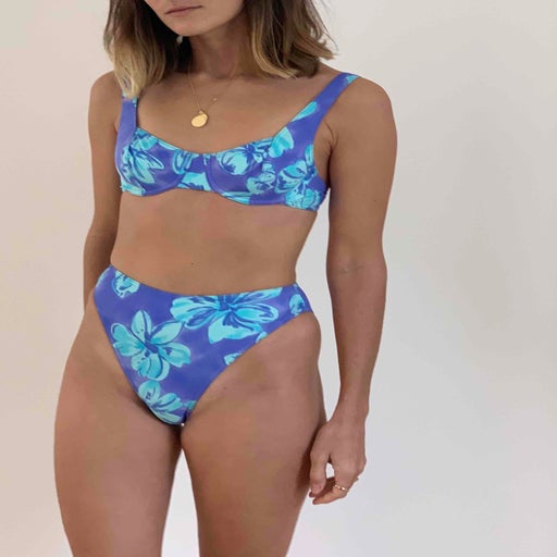 Maillot de bain à fleurs
