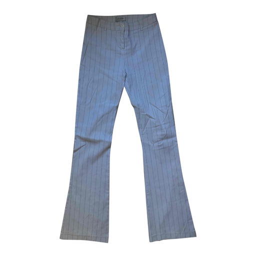 Pantalon flare à rayures