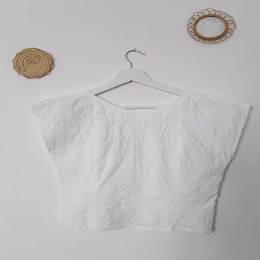Crop top en coton
